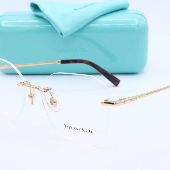 New TIFFANY & CO TF 1150 6002 Gold/Tortoise Butterfly Women's Eyeglasses 55mm